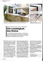 Bild Bericht über den Hybrid-Naturstein von GRAMA BLEND